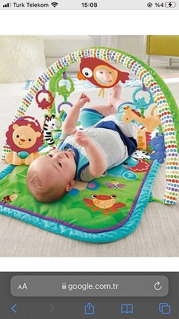 Fisherprice yagmur ormanı oyun halısı