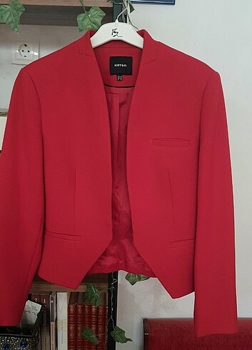 Kırmızı Blazer Ceket
