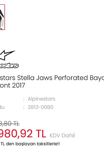 Alpinestars Stella Jaws Perforated Deri Ceket - Görsel 8