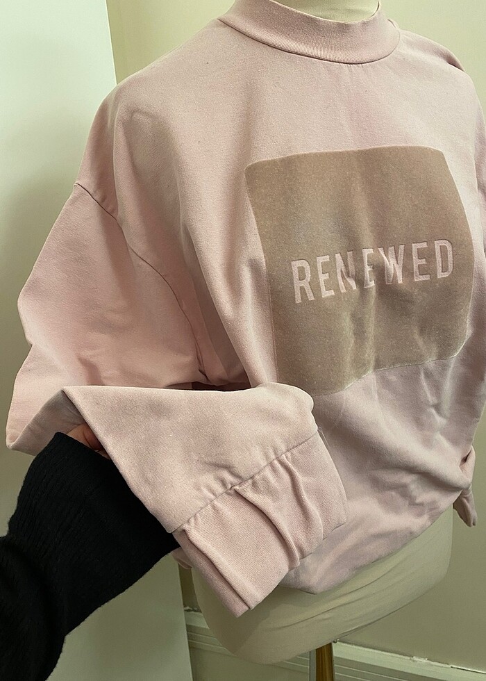 Oysho renewed sweatshirt - Görsel 4