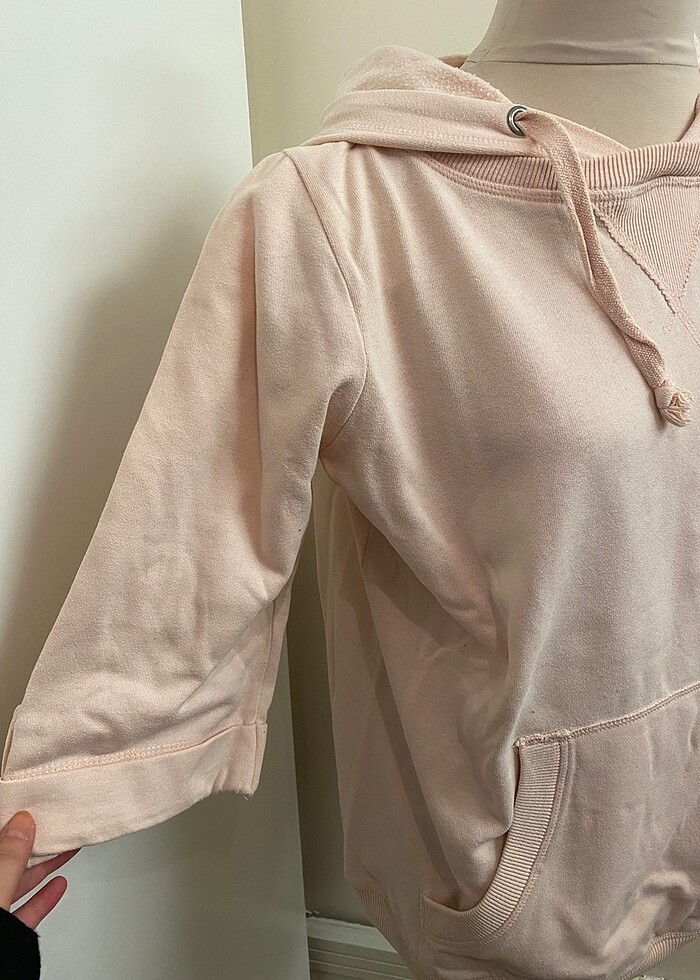 Mudo pudra pembe sweatshirt - Görsel 2