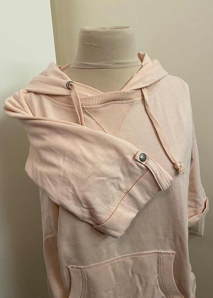 Mudo pudra pembe sweatshirt - Görsel 3