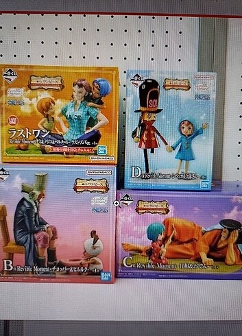 One Piece İchiban Kuji rebecca chopper oden nami figurleri emoti