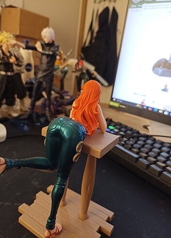 Beden Renk One Piece Grandline Journey Nami figür