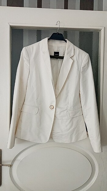 38 Beden Beyaz ceket