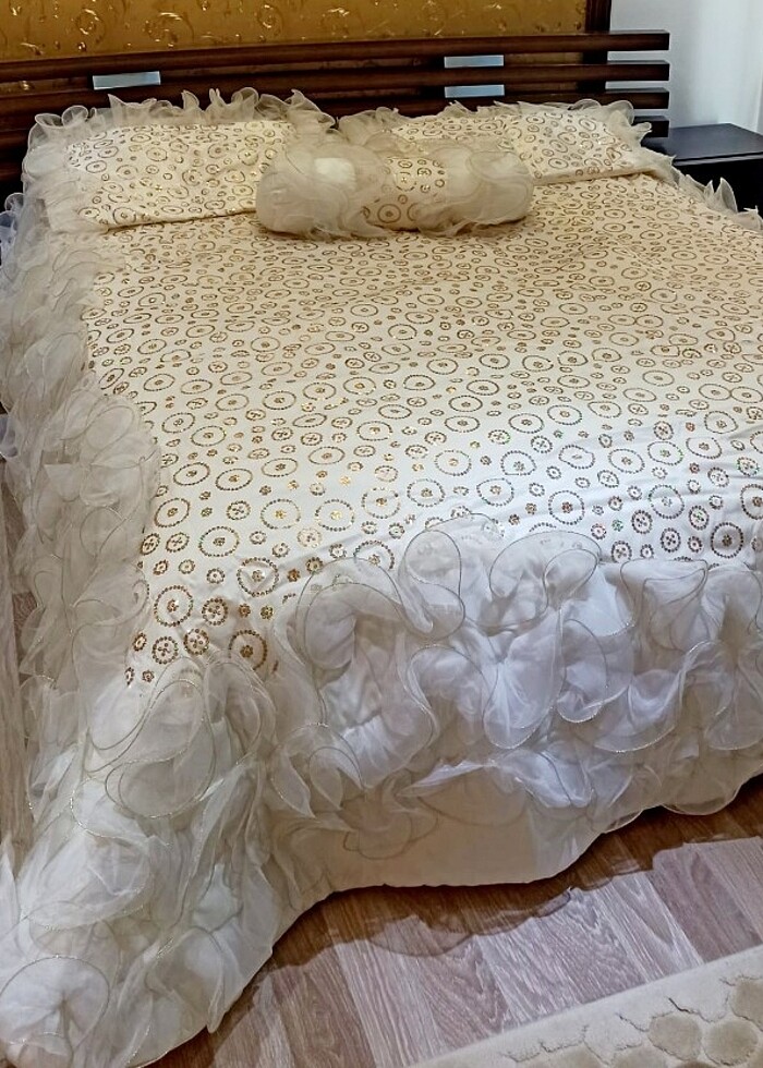 Yatak örtüsü çeyizlik - Görsel 2