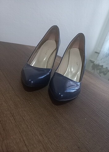 37 Beden lacivert Renk Rugan stiletto 