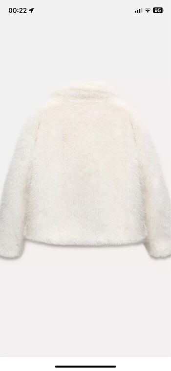 Zara SUNİ CEKET ZW COLLECTION etiketli