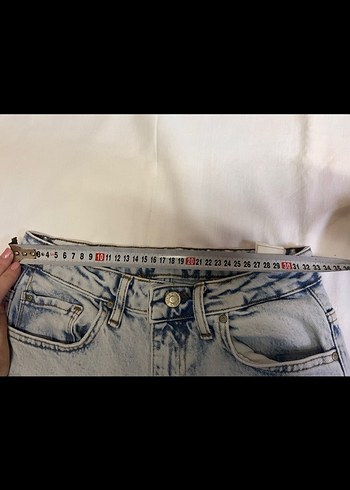 s Beden mavi Renk Trendyol Yırtmaçlı Kot Pantolon