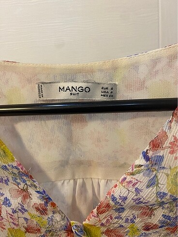 s Beden Mango yazlık elbise