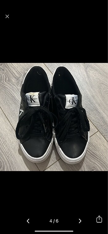 36 Beden siyah Renk Calvin klein ayakabı