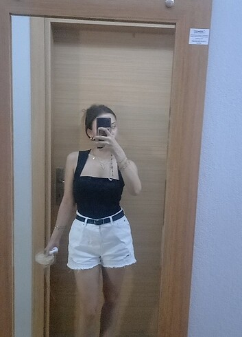 m Beden Denim Şort