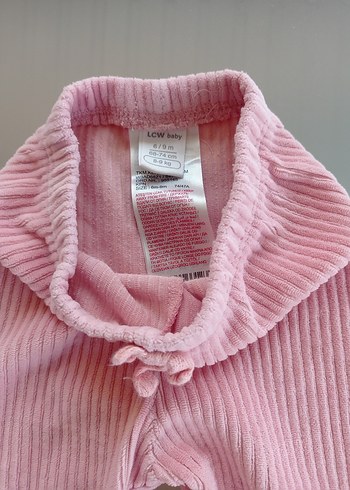 LC Waikiki Pembe Pilili Kız Tayt