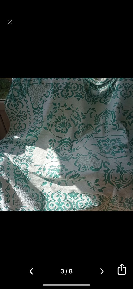 El dokuması pike yatak örtüsü - Görsel 5