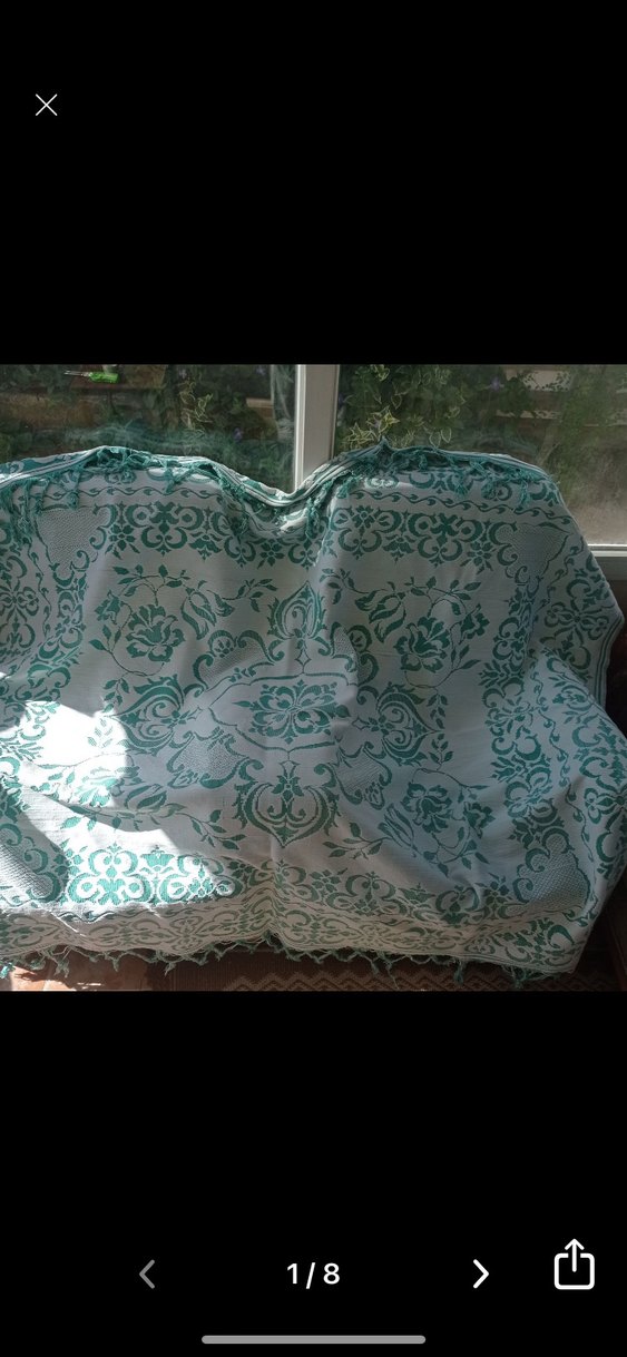 El dokuması pike yatak örtüsü - Görsel 2