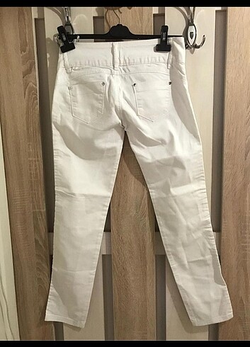 27 Beden Beyaz jeans 