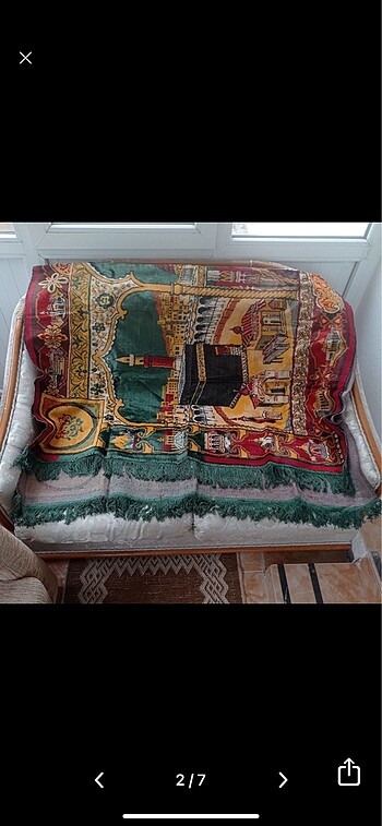 American Vintage Büyük boy duvar halısı