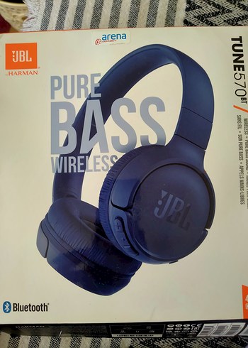 JBL Tune 570BT Kablosuz Koyu Mavi Kulaklık