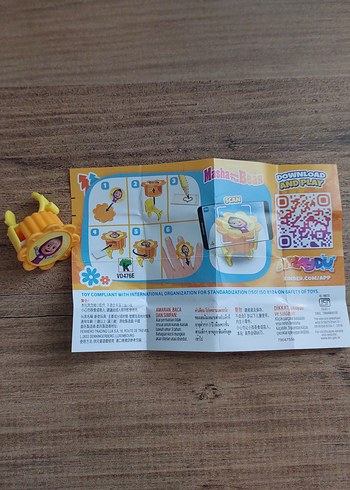  Kinder Joy Maşa ile Koca Ayı Yüzük