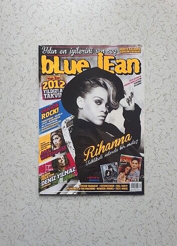 Blue Jean Rihanna Dergi