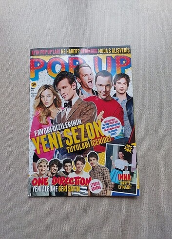 Blue Jean Pop Up Dr. Who Dergi