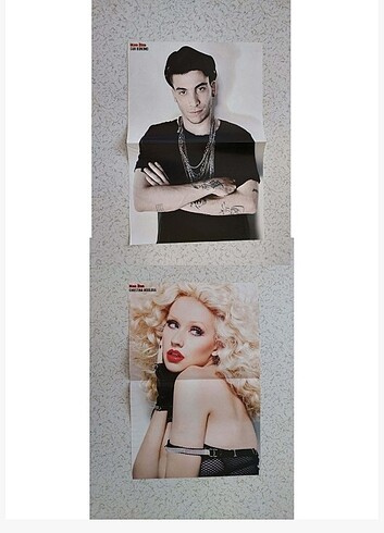 Can Bonomo Christina Aguilera Poster