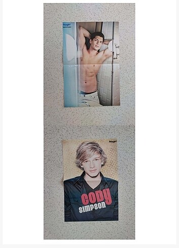 Çağatay Ulusoy Cody Simpson Poster
