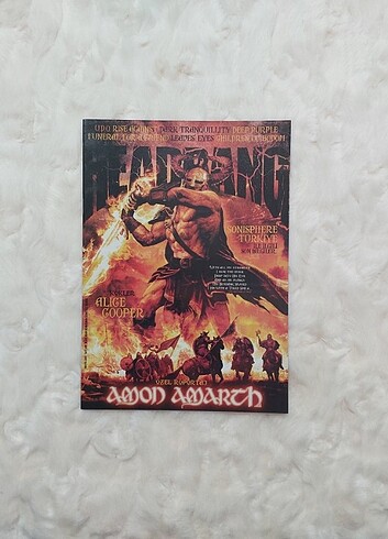 Headbang Dergi Amon Amarch Leaves Eyes