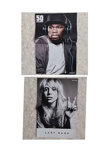 50 Cent Lady Gaga Poster