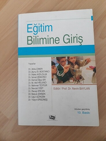 Eğitin bilimine giriş kitabı 