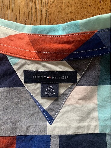 6 Yaş Beden çeşitli Renk TOMMY HILFIGER Kareli Gömlek