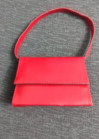 Zara Kırmızı mini çanta
