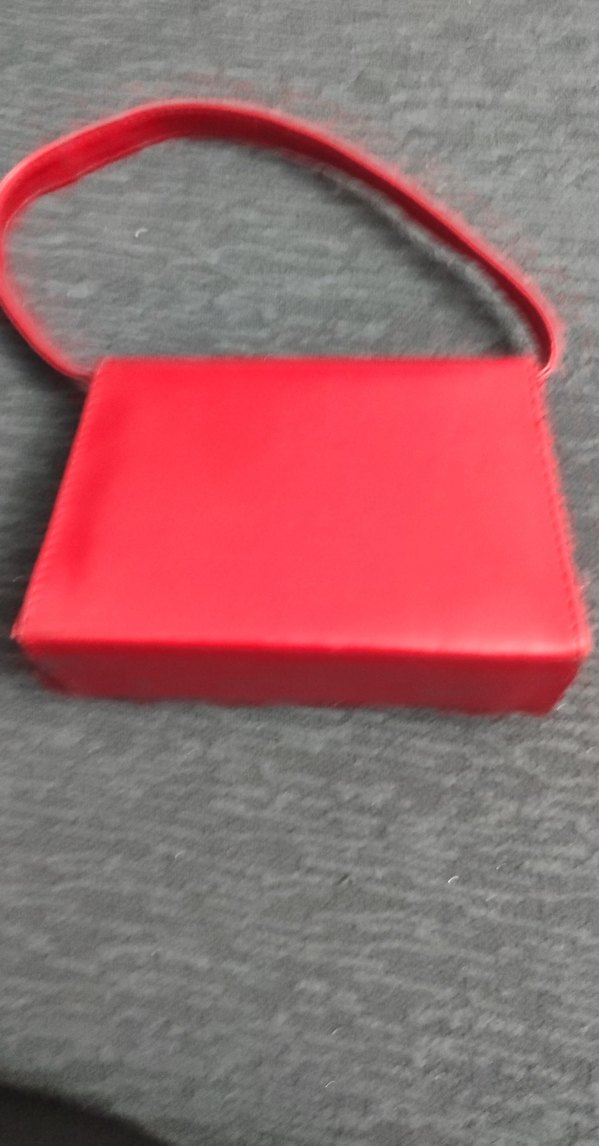 Kırmızı mini çanta - Görsel 2