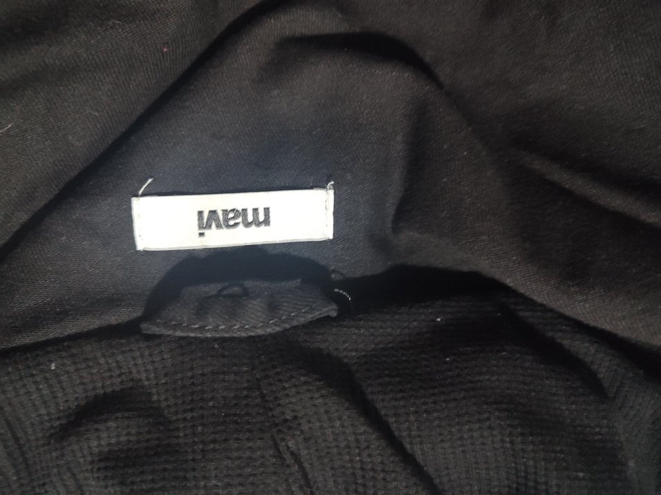 Mavi 90'lar oversize ceket L beden - Görsel 5