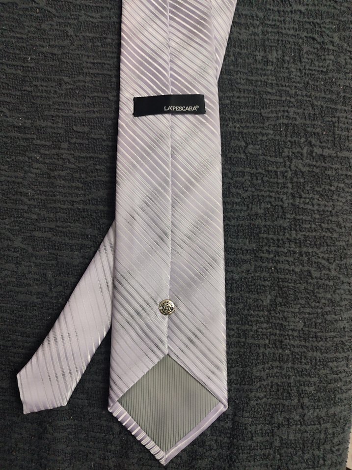 Gri Erkek Kravat - Görsel 2