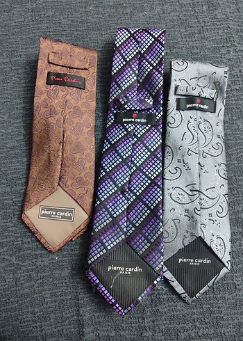 piercardin Gri ve Çok Renkli Erkek Kravatları - Görsel 2
