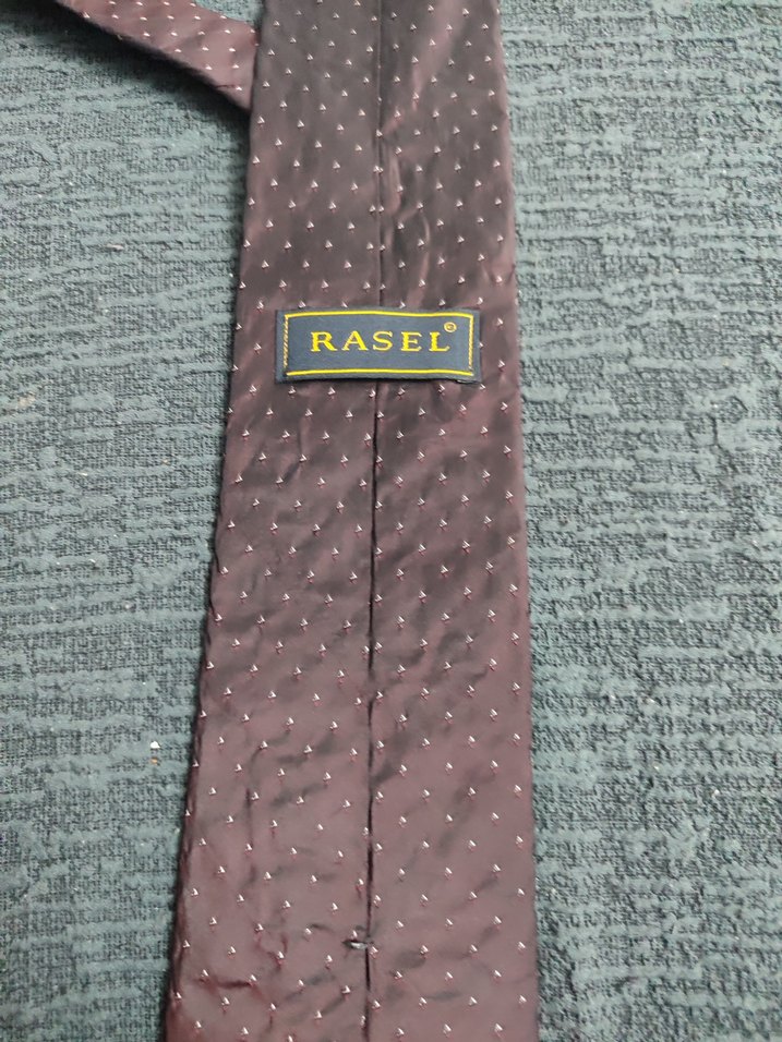 Gri Noktalı Erkek Kravat - Görsel 2