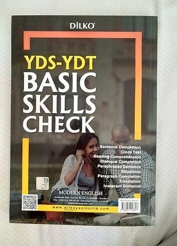  Beden YDS-YDT BASİC SKİLL CHECK