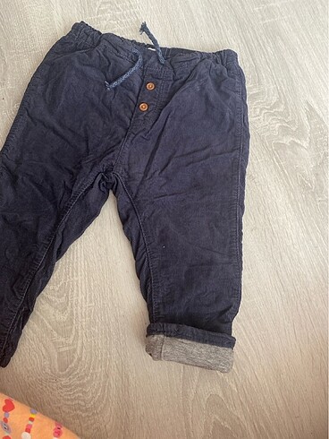 9-12 Ay Beden lacivert Renk H&M erkek bebek pantolon