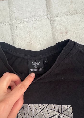 Hummel Siyah Baskılı Tişört