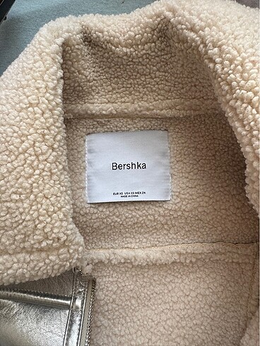 xs Beden gri Renk Bershka ceket