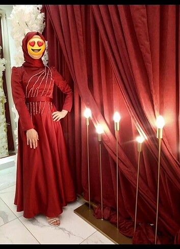 Çok şık bir abiye 