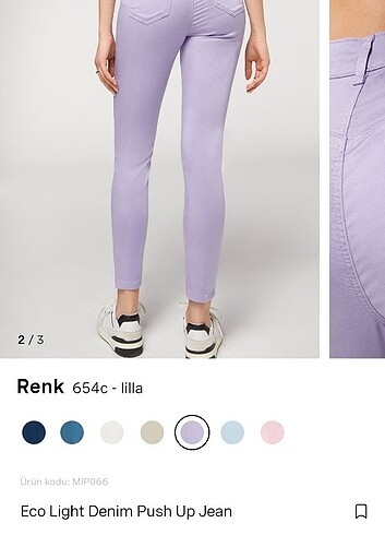 Calzedonia KADIN KOT PANTOLON CAZEDONYA ÇİF LİKRALLI ESNEK KALÇA TOPARLAYIC