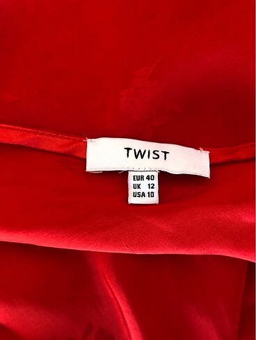 40 Beden bir bluz Twist?ten