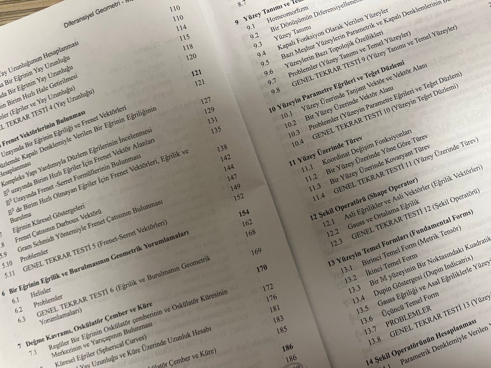 DİFERANSİYEL GEOMETRİ - Görsel 3