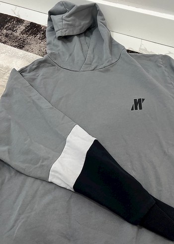 Mavi Jeans Gri Kapüşonlu Kadın Sweatshirt