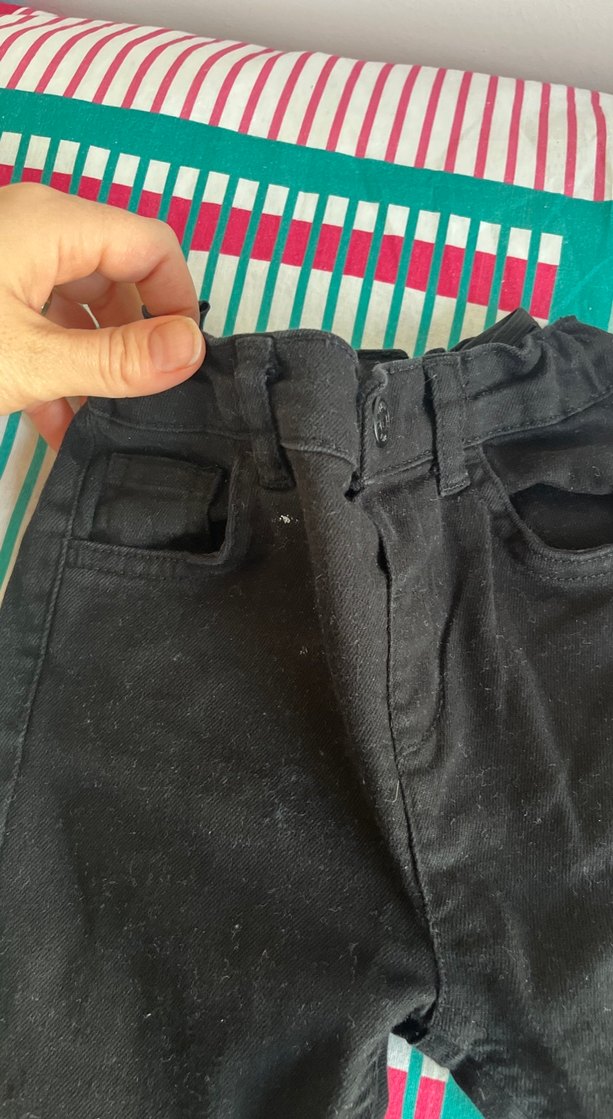 Erkek Çocuk Siyah Regular Fit Pantolon - Görsel 2