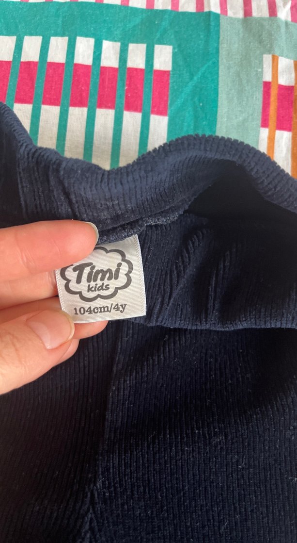 Kız Çocuk Siyah Regular Fit Pantolon - Görsel 3