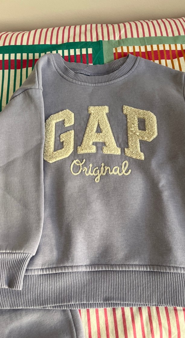 GAP kız  Çocuk Nakışlı Eşofman Takımı - Görsel 2