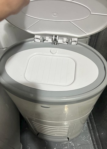 Ayak Pedallı Bebek Bezi Çöp Kutusu - Görsel 3